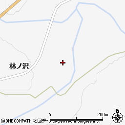 秋田県大仙市南外（向大小手）周辺の地図
