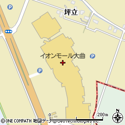サイゼリヤイオンモール大曲店周辺の地図