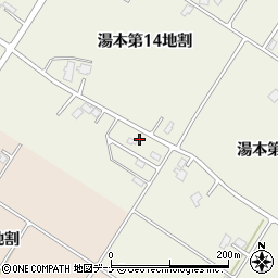 岩手県花巻市湯本第１４地割221周辺の地図