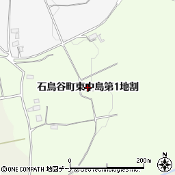 岩手県花巻市石鳥谷町東中島（第１地割）周辺の地図