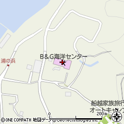 山田町Ｂ＆Ｇ海洋センター周辺の地図