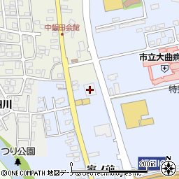 トヨタカローラ秋田　大仙市店周辺の地図