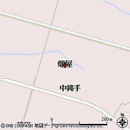 秋田県仙北郡美郷町畑屋周辺の地図