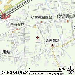 秋田県由利本荘市岩谷町サト端18周辺の地図
