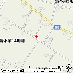 岩手県花巻市湯本第１４地割49-2周辺の地図