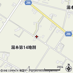 岩手県花巻市湯本第１４地割55周辺の地図