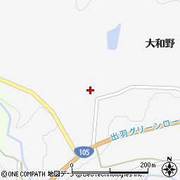 秋田県大仙市南外大和野220周辺の地図