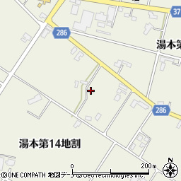 岩手県花巻市湯本第１４地割32周辺の地図