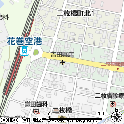 吉田薬店周辺の地図