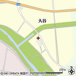 秋田県由利本荘市大谷大谷248周辺の地図