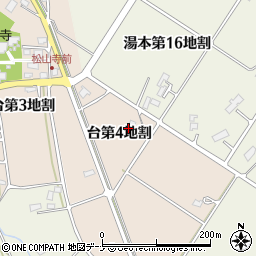 岩手県花巻市台（第４地割）周辺の地図