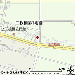 岩手県花巻市二枚橋第１地割145周辺の地図