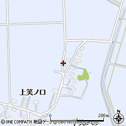 秋田県大仙市飯田大槻周辺の地図