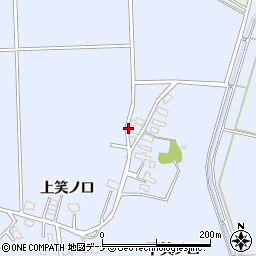 秋田県大仙市飯田（大槻）周辺の地図