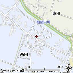 富士電機株式会社大曲サテライト周辺の地図