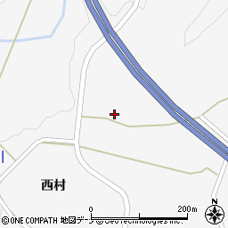 秋田県大仙市内小友谷地田周辺の地図