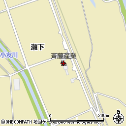 斉藤産業周辺の地図