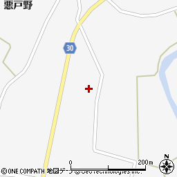 秋田県大仙市南外下鎌田97周辺の地図