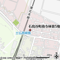 岩手県花巻市石鳥谷町南寺林第５地割137-65周辺の地図