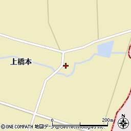 秋田県大仙市橋本鶴田286周辺の地図