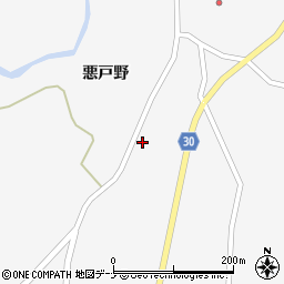 秋田県大仙市南外下鎌田73周辺の地図