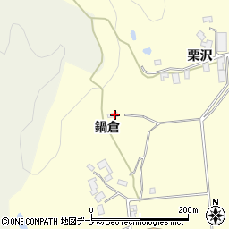 秋田県由利本荘市大谷鍋倉126周辺の地図