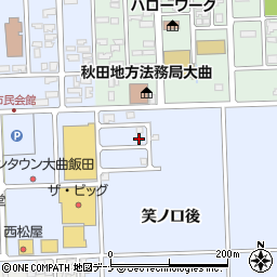 秋田県大仙市飯田笑ノ口後146-22周辺の地図