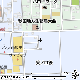 秋田県大仙市飯田笑ノ口後146-35周辺の地図