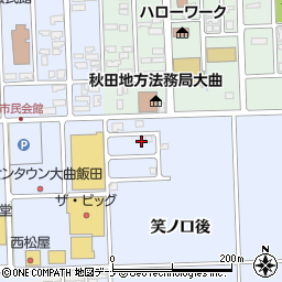 秋田県大仙市飯田笑ノ口後146-26周辺の地図