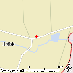 秋田県大仙市橋本鶴田282周辺の地図