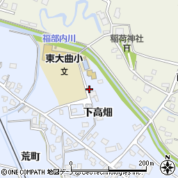 吉田家駐車場周辺の地図