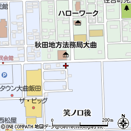 秋田県大仙市飯田笑ノ口後146-31周辺の地図