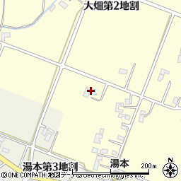 岩手県花巻市大畑第２地割周辺の地図