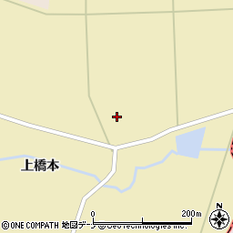 秋田県大仙市橋本鶴田238-3周辺の地図