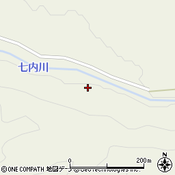 七内川周辺の地図