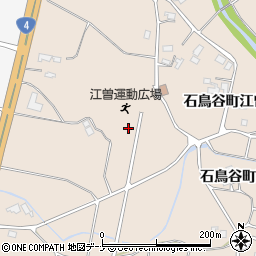 岩手県花巻市石鳥谷町江曽周辺の地図