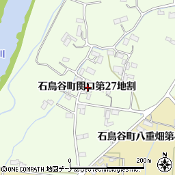 岩手県花巻市石鳥谷町関口第２７地割周辺の地図