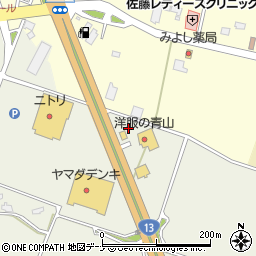 秋田県大仙市東川（堤下）周辺の地図