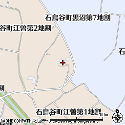 岩手県花巻市石鳥谷町江曽第１地割周辺の地図