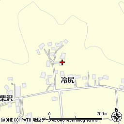 秋田県由利本荘市大谷周辺の地図