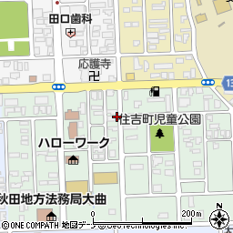 住吉町駐車場周辺の地図