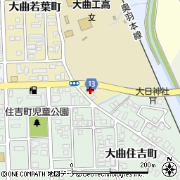 株式会社秋田情報企画周辺の地図