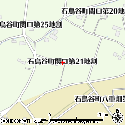 岩手県花巻市石鳥谷町関口第２１地割周辺の地図