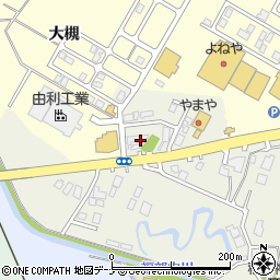 秋田県大仙市東川（佐戸）周辺の地図