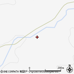 中山深山沢周辺の地図