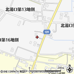 岩手県花巻市北湯口第１６地割59周辺の地図