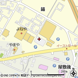 秋田県大仙市戸蒔錨17周辺の地図