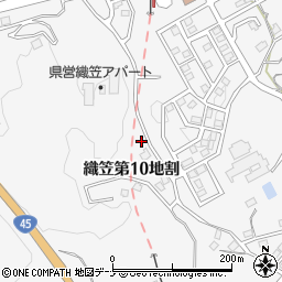 岩手県下閉伊郡山田町織笠第１０地割6周辺の地図