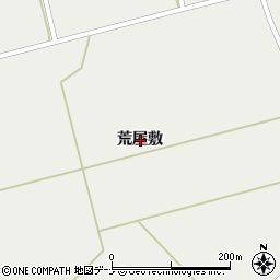 秋田県仙北郡美郷町千屋荒屋敷周辺の地図