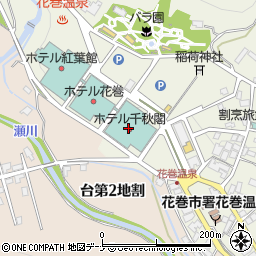 ホテル千秋閣周辺の地図